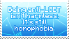 Being anti-LGBT isn't harmless, it's still homophobia