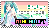 Miku made Minecraft